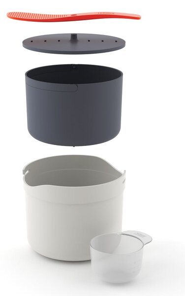 Oranžovo-šedý set na přípravu rýže M-Cuisine – Joseph Joseph
