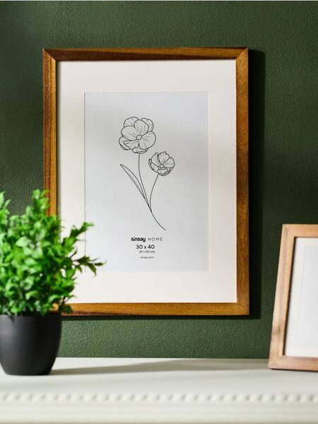 Sinsay - Rámeček na fotku 30 cm × 40 cm - béžová