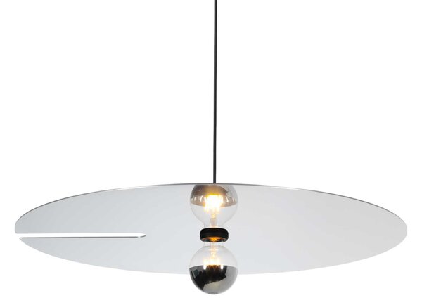 Wever and Ducré MIRRO závěsné svítidlo Ø450Chromová2500mm