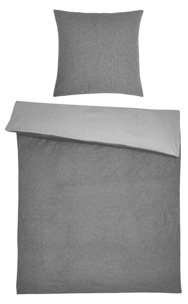 Castell Flanelové ložní prádlo, titan (135 x 200 cm) (100243759001)