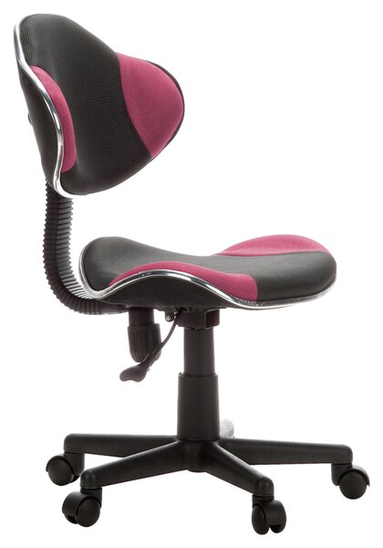 OTOČNÁ ŽIDLE PRO MLÁDEŽ, šedá, pink MID.YOU - Online Only psací stoly & židle, Online Only