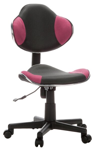 OTOČNÁ ŽIDLE PRO MLÁDEŽ, šedá, pink MID.YOU - Online Only psací stoly & židle, Online Only