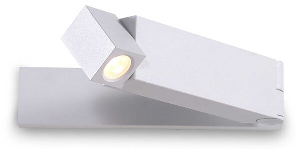 Slim reading arm LED nástěnné čtecí svítidlo Bílá