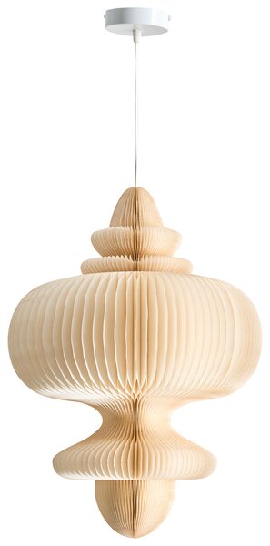 Závěsná lampa AMALSAN Papír Béžová