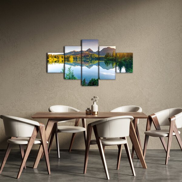 Obraz - Jezero (125x70 cm)