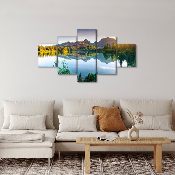 Obraz - Jezero (125x70 cm)