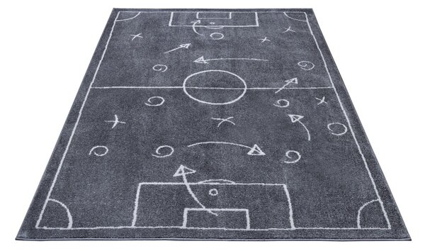 Tmavě šedý dětský koberec 120x170 cm Gameplan – Hanse Home