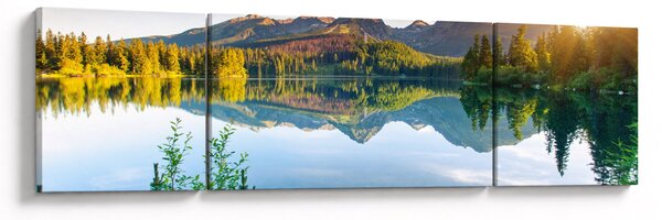Obraz - Jezero (170x50 cm)