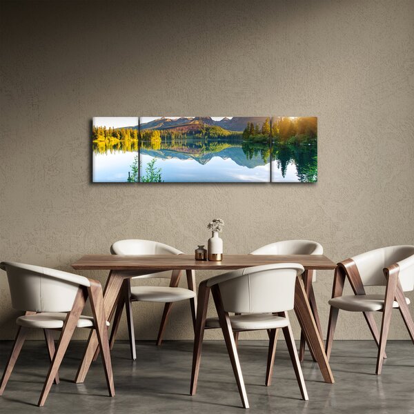 Obraz - Jezero (170x50 cm)