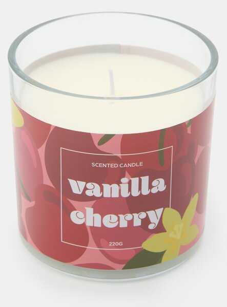 Sinsay - Vonná svíčka Vanilla Cherry - světle fialová