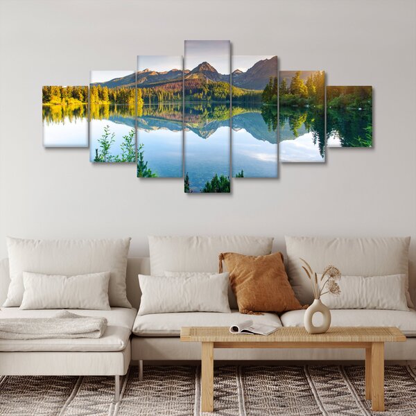 Obraz - Jezero (210x100 cm)