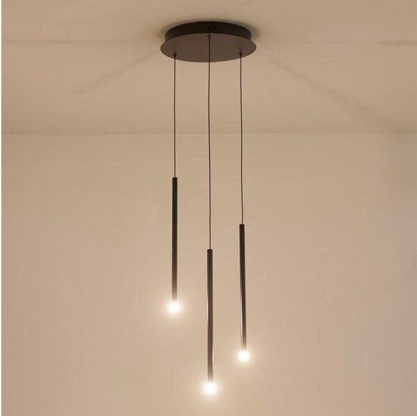 LED Lustr na lanku CASCADE LED/6W/230V 3000K pr. 30 cm