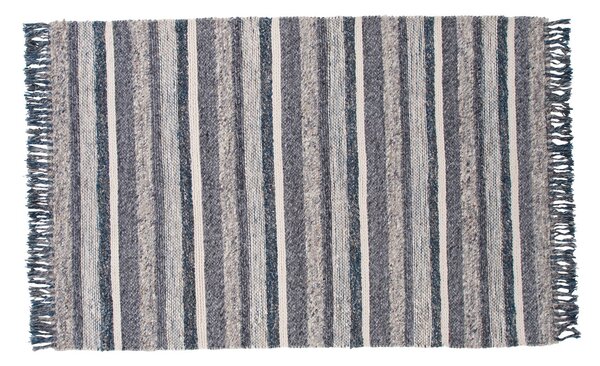 Obdélníkový koberec Agra, modrý, 240x170