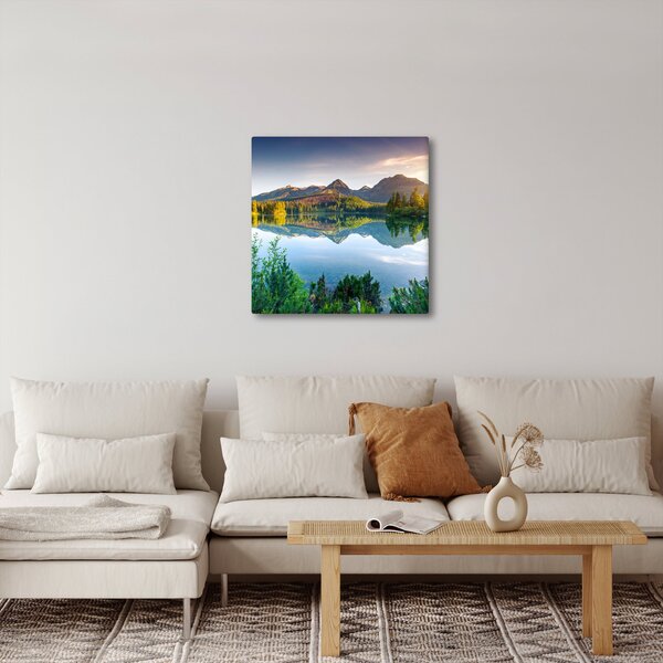 Obraz - Jezero (30x30 cm)