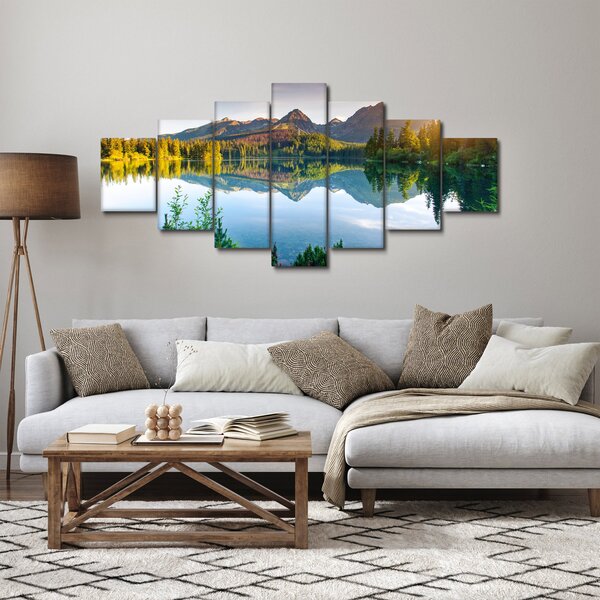 Obraz - Jezero (210x100 cm)