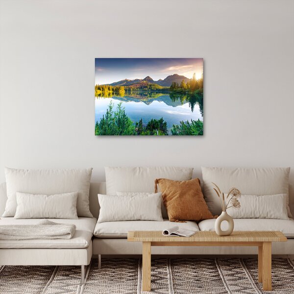 Obraz - Jezero (70x50 cm)