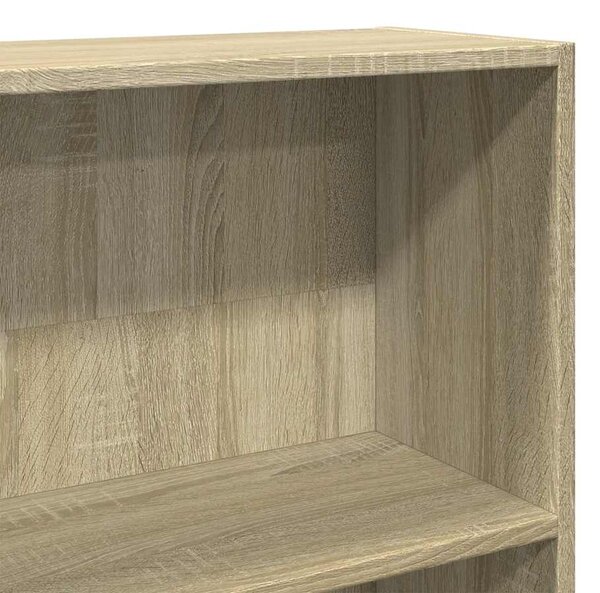 Knihovna dub sonoma 80 x 30 x 189 cm kompozitní dřevo 3314671