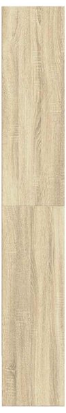 Knihovna dub sonoma 80 x 30 x 189 cm kompozitní dřevo 3314671