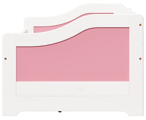 Válenda se 3 zásuvkami bez matrace bílá a růžová IRUN 90x200 cm 3314685
