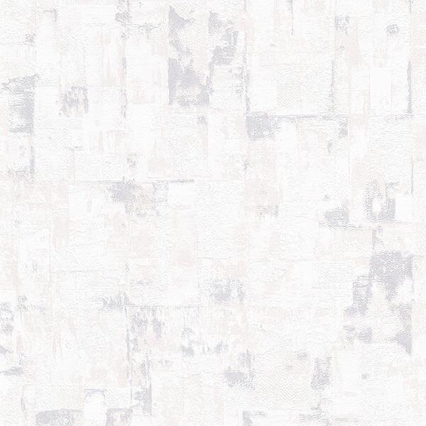 Vliesové tapety na zeď Finesse 10179-31, rozměr 10,05 m x 0,53 m, stěrkovaná omítkovina krémově bílá se stříbrnými odlesky, Erismann