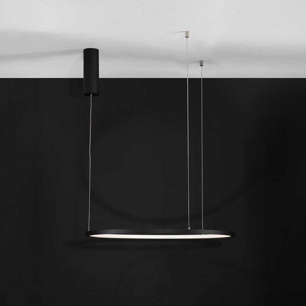 Nova Luce Tarquin LED kruhové závěsné svítidlo 800mmBílá