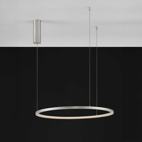 Nova Luce Tarquin LED kruhové závěsné svítidlo 800mmBílá