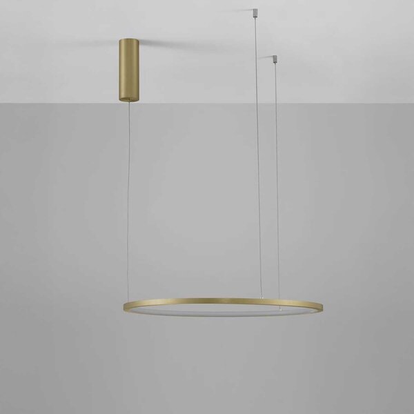 Nova Luce Tarquin LED kruhové závěsné svítidlo 800mmBílá