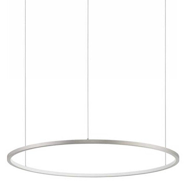 Nova Luce Tarquin LED kruhové závěsné svítidlo 800mmBílá