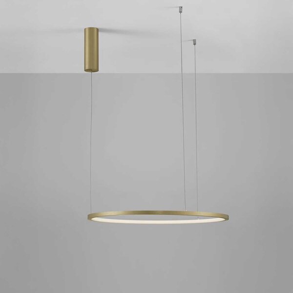 Nova Luce Tarquin LED kruhové závěsné svítidlo 800mmBílá