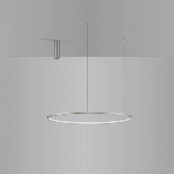Nova Luce Tarquin LED kruhové závěsné svítidlo 800mmBílá
