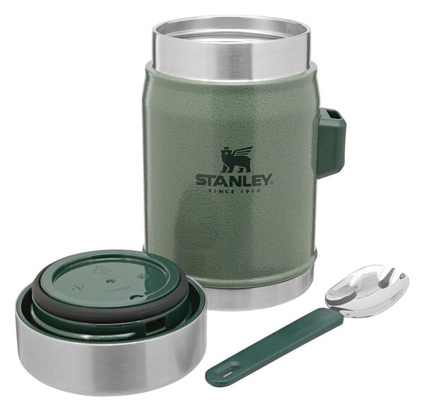 Zelená termoska na jídlo z nerezové oceli 400 ml Legendary Classic Hammer Tone Green – Stanley