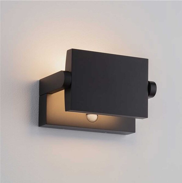 Nova Luce Gerber LED venkovní nástěnné svítidlo IP54 s pohybovým senzorem