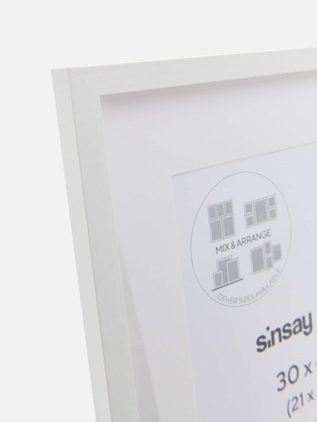 Sinsay - Rámeček na fotku - bílá