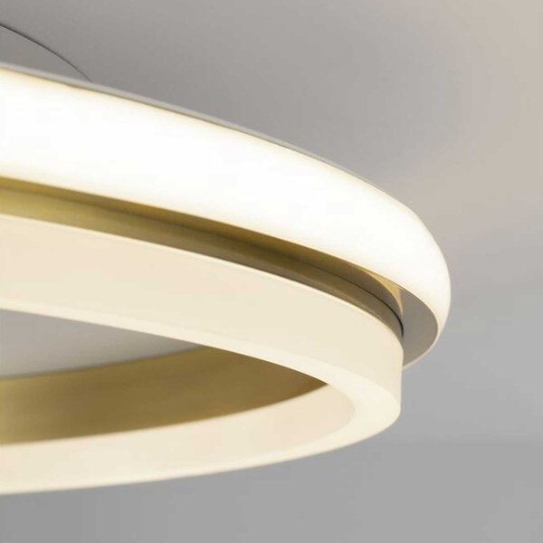 Nova Luce Willow LED stropní svítidlo 450mmBílá