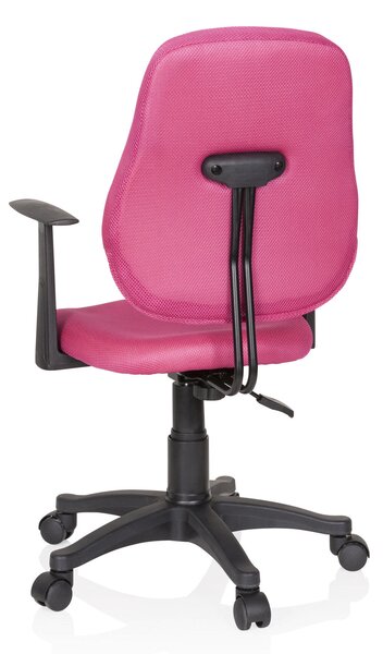 OTOČNÁ ŽIDLE PRO MLÁDEŽ, šedá, pink MID.YOU - Online Only psací stoly & židle, Online Only