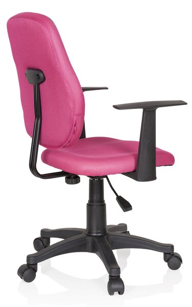 OTOČNÁ ŽIDLE PRO MLÁDEŽ, šedá, pink MID.YOU - Online Only psací stoly & židle, Online Only
