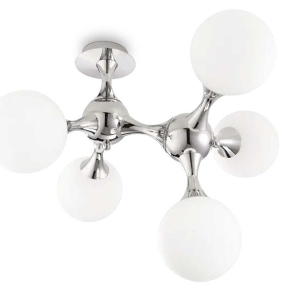 Ideal lux Nodi E14 přisazené stropní svítidlo Chromová