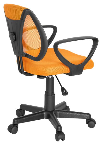 OTOČNÁ ŽIDLE PRO MLÁDEŽ, oranžová MID.YOU - Online Only psací stoly & židle, Online Only