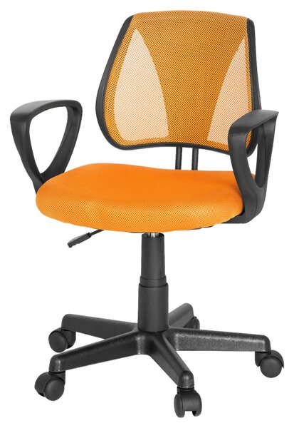 OTOČNÁ ŽIDLE PRO MLÁDEŽ, oranžová MID.YOU - Online Only psací stoly & židle, Online Only