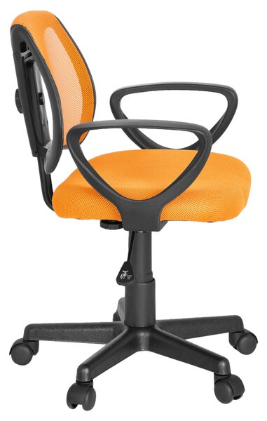 OTOČNÁ ŽIDLE PRO MLÁDEŽ, oranžová MID.YOU - Online Only psací stoly & židle, Online Only