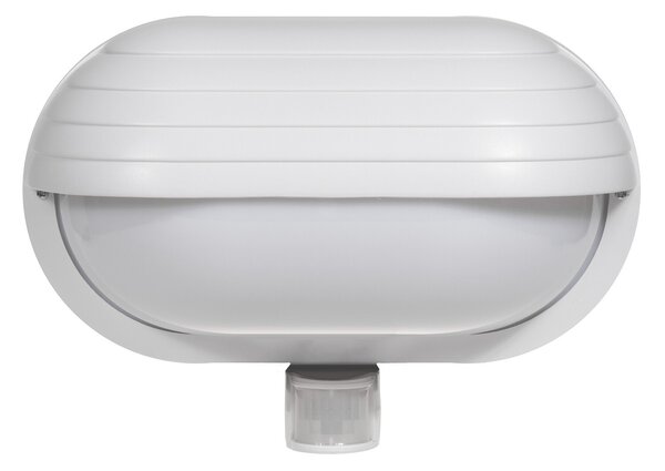 HADEX RIO venkovní nástěnné svítidlo s čidlem 1xE27/60W/230V/IP44, bílá barva