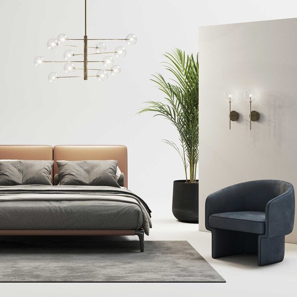 Ideal lux Equinoxe G4 nástěnné svítidlo ChromováČiré