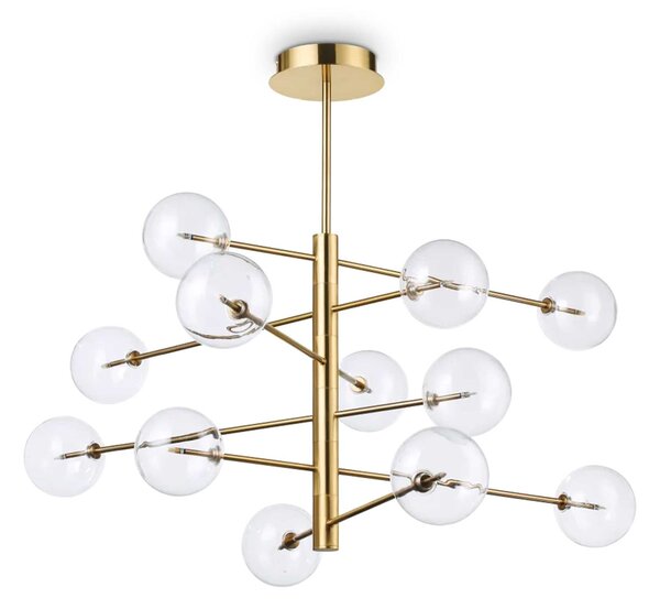 Ideal lux Equinoxe G4 závěsný lustr Chromová8Čiré