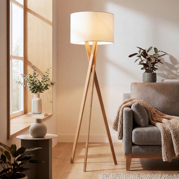 STOJACÍ LAMPA, 45/160 cm Novel - Stojací lampy