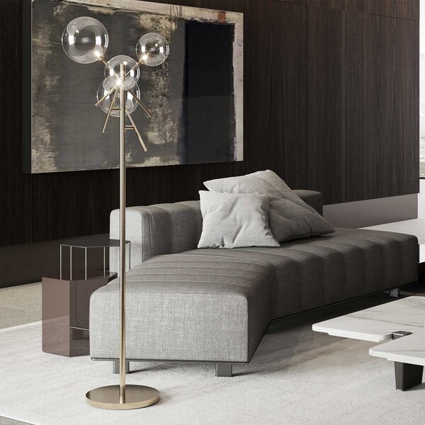 Ideal lux Equinoxe G4 stojací svítidlo MosazTlumené