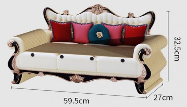 Pelíšek se škrabadlem pro kočku ROYAL PURR 59,5x27x33 cm, karton