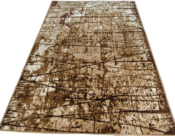 HU Béžový klasický koberec Shiraz Bcf Bodkovany – béžový Rozměr: 50x80 cm
