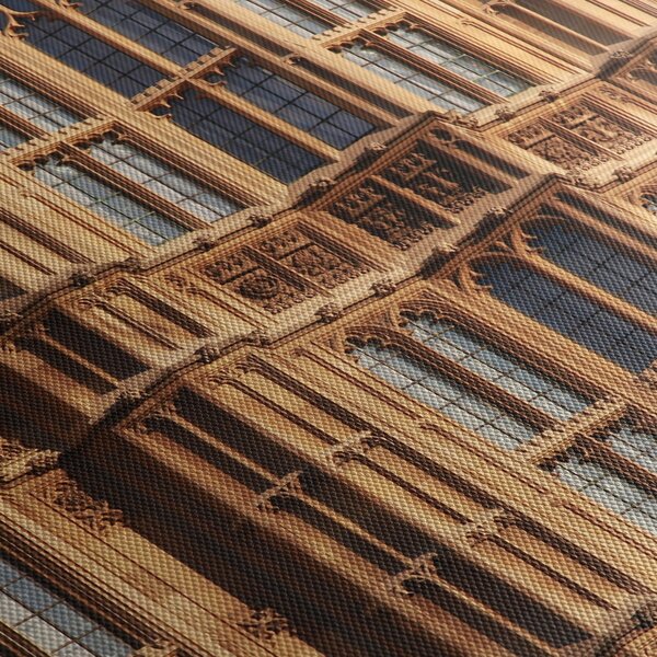 Obraz - Detail budovy (170x50 cm)