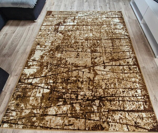 HU Béžový klasický koberec Shiraz Bcf Bodkovany – béžový Rozměr: 50x80 cm