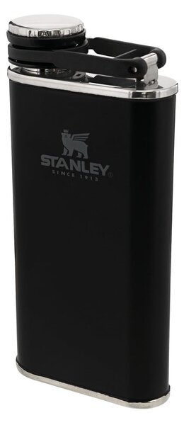 Černá nerezová placatka 230 ml – Stanley